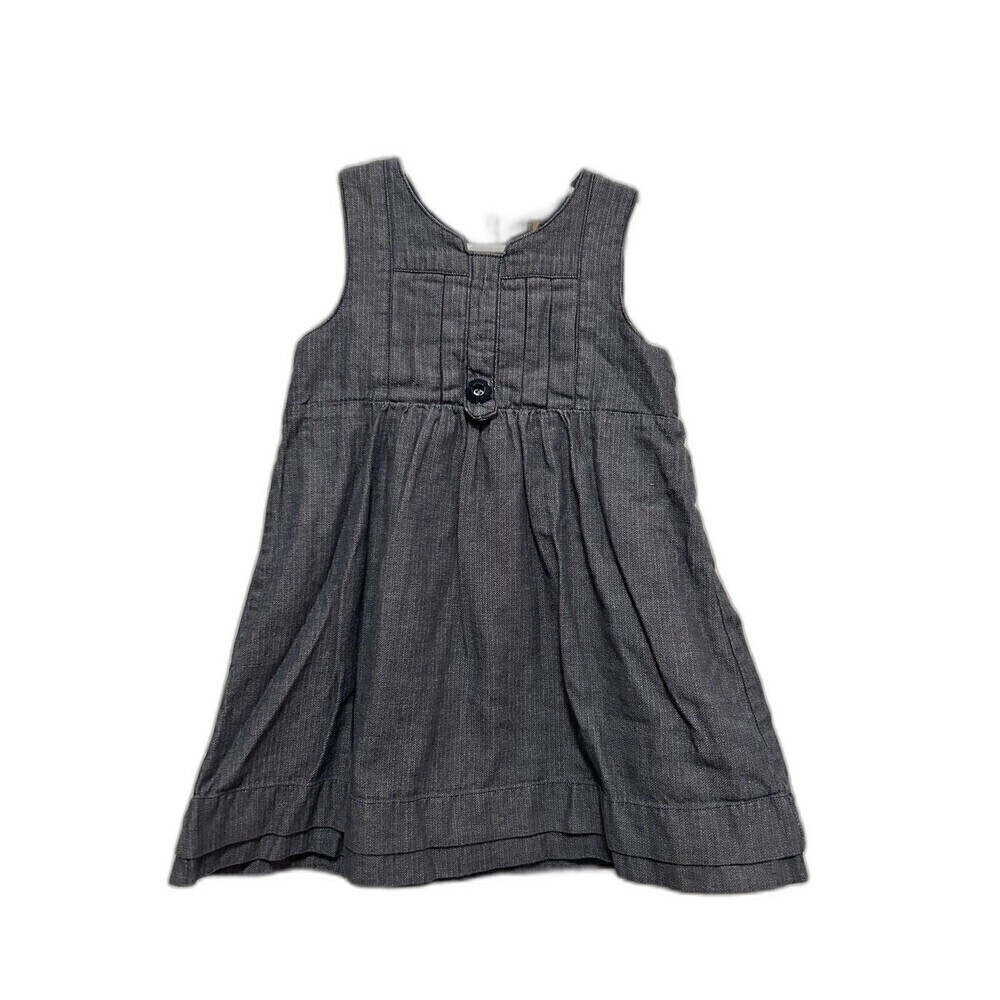 Matilda Jane Chambray Dress Girls You & Me Blue‎ Toddler Size 2 Classic nautical